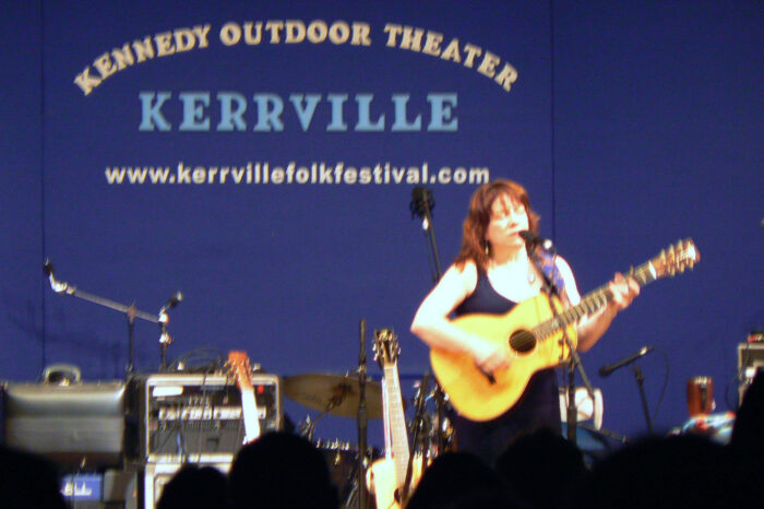 Caren at Kerrville Folk Festival