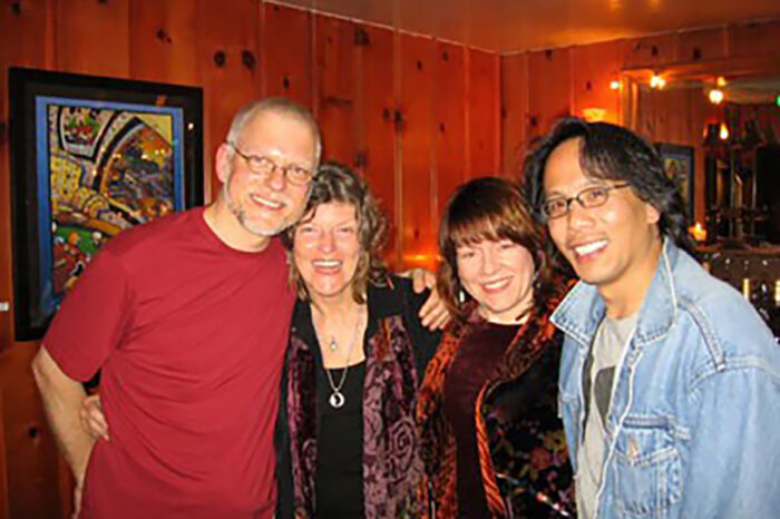 Hans York, Caroline Aiken, Caren and Edo Castro